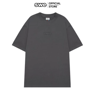 Áo thun trơn nam nữ basic EAZY TEE logo thêu 100% Cotton 250Gsm thoáng mát