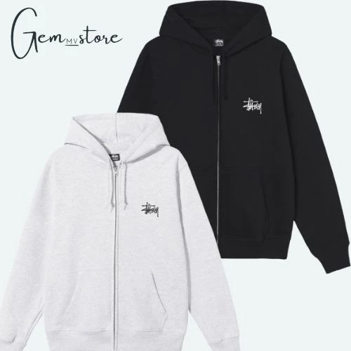 Áo hoodie, Áo hoodie ZIP STUSSY full màu cực hót form rộng , hàng chuẩn chính hãng, dày dặn tag mác chất lượng GEMSTORE