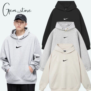 Áo hoodie, Áo nỉ NIKE cực hót form rộng , hàng chuẩn chính hàng , dày dặn , tag mác chất lượng Cao cấp  GEM STORE