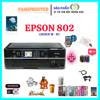 Máy in Epson 802a [used] siêu bền Bỉ - ảnh siêu đẹp,chính hãng - Bảo hành lâu dài ăng năng suất in ấn với chất lượng cao