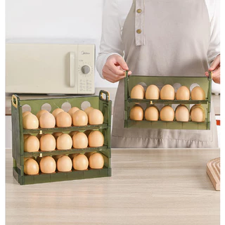 Khay trứng loại nhỏ gấp tầng đựng 20,30 quả