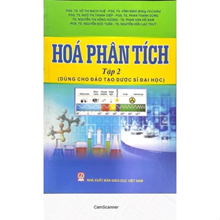 Sách - Hóa Phân Tích – Tập 2 (Dùng Cho Đào Tạo Dược Sĩ Đại Học) (DN)