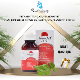 Vitamin tăng cân HaemonVit giúp tăng cân cho người gầy trẻ em ăn ngủ ngon cam kết an toàn[𝐓𝐚̣̆𝐧𝐠 .𝐦𝐚́𝐲]