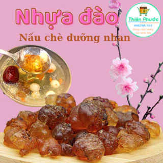 Nhựa đào Vân Nam - nấu chè dưỡng nhan - túi 500g (giá sale 79K)