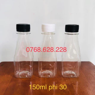 combo 50chai nhựa pet 150ml phi 30