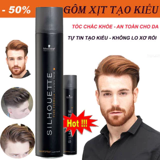 Gôm Xịt Tóc Nam Silhouette 420 ml