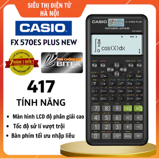 Máy tính Casio FX 570ES PLUS NEW - Hàng Chính hãng ( Bảo hành 7 năm )