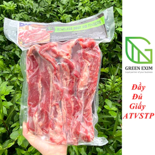 Dẻ sườn bò rút xương GreenMeat 1kg (cốt đủ) - Ship hỏa tốc 1H