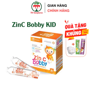 Kẽm hữu cơ cho bé ZIN C BOBBY KID TW Hanopharco (hộp 20 gói) cho bé ăn ngon và tăng đề kháng