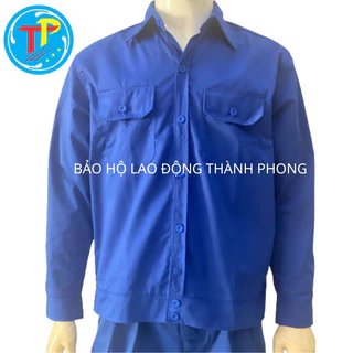 Quần áo công nhân nam nữ - đồ bảo hộ lao động màu xanh – Bảo Hộ Lao Động Thành Phong