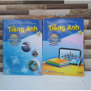 Tiếng Anh Lớp 6  i-Learn Smart World  (bài học +bài tập) kèm bìa bao