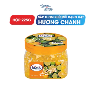 [Chính Hãng] Sáp hạt thơm phòng khử mùi Mystic hương chanh 225g