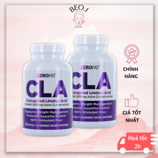 Viên kiểm soát cân nặng Zerofat CLA của Mỹ 60 viên