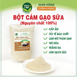 Bột cám gạo sữa nguyên chất 100% dưỡng da, bảo vệ da từ bên trong, giúp da chắc khỏe, làm trắng da I Kho thảo dược 24h