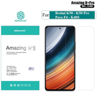 Kính Cường Lực Nillkin H+ Pro Xiaomi Mi 12T /Mi 12T Pro/K50/Pro/K50 Ultra/K40S 0.22mm (Không Viền) Siêu Mỏng