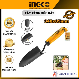 Cây xẻng xúc đất làm vườn 340mm INGCO HFTT858 (Đồ nghề Chính Hãng)