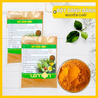 Bột dành dành nguyên chất - Tạo màu vàng từ tự nhiên cho thực phẩm (Gói 50g)