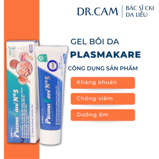 Kem Bôi Da Nano Bạc PlasmaKare No5 Giảm Ngứa, Dịu Da, Giảm Bong Tróc, Mau Lành Da cho chàm, da bé hăm tả 30g