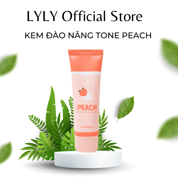 Kem đào nâng tone da Peach Whipping Tone Up Cream 50ml - Hàn Quốc