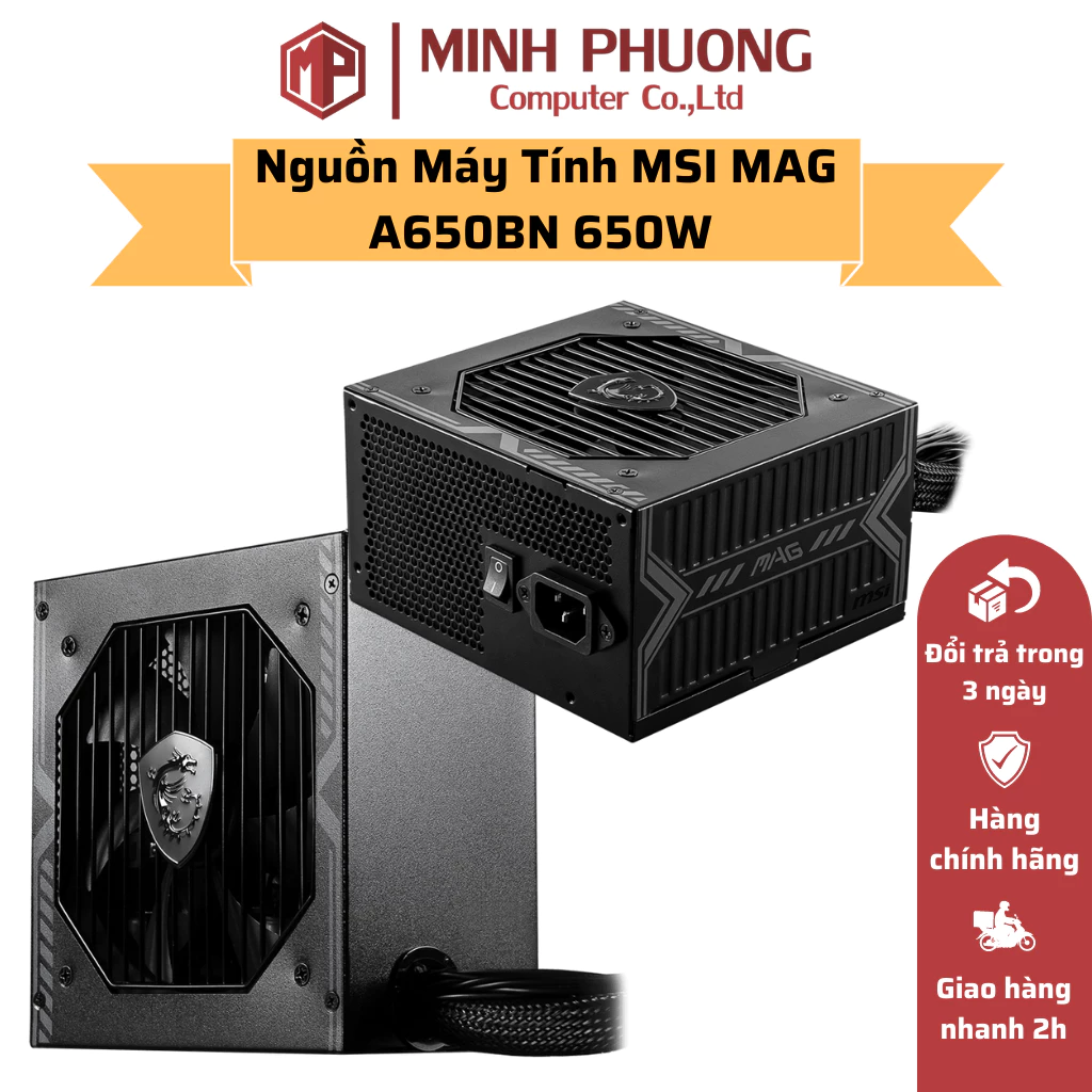 Ảnh sản phẩm: MSI MAG A650BNL 650W