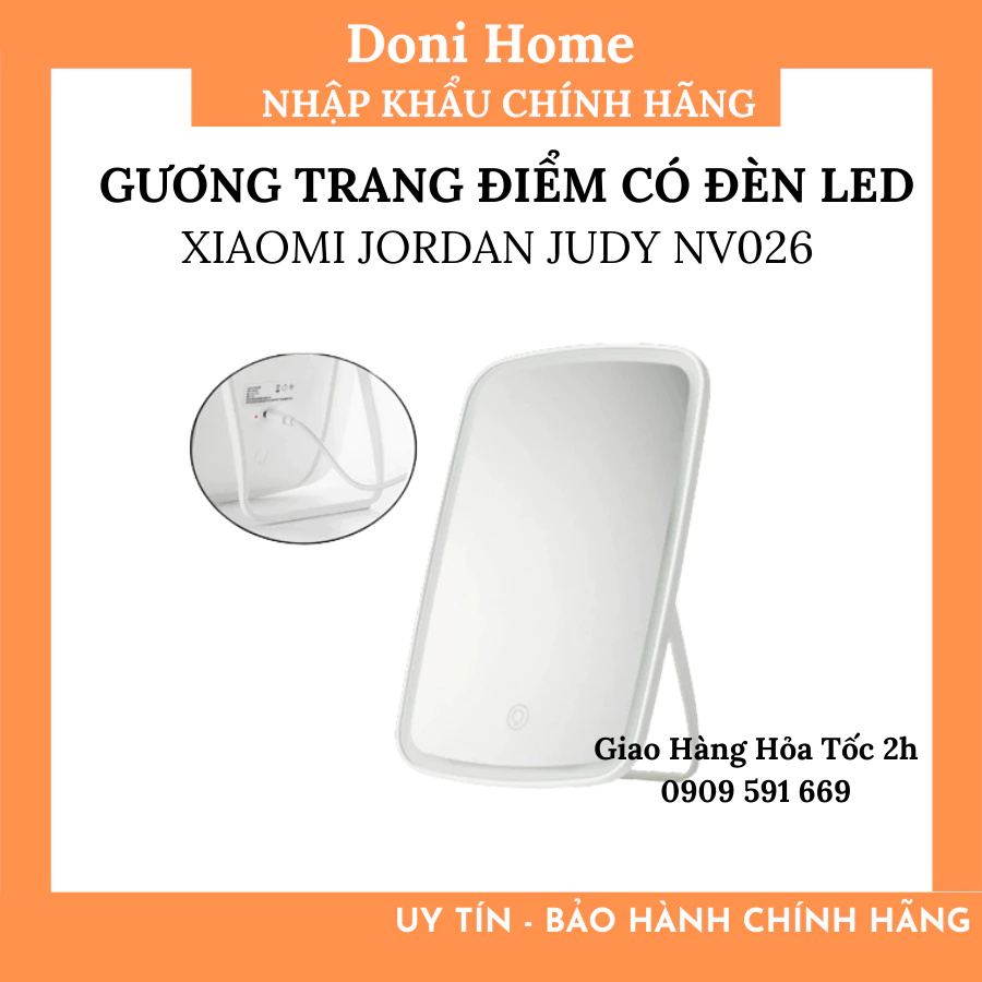 Gương trang điểm Đèn Led HD Xiaomi Jordan Judy NV026/NV030