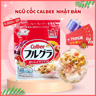 8Ngũ cốc Calbee, ngũ cốc trái cây yến mạch tốt cho sức khỏe, túi 380g nội địa Nhật [T8/2024]