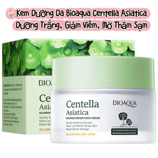 A6 Kem Dưỡng Trắng Da Bioaqua Tinh Chất Rau Má Centella Asiatica 50gr Giúp Giảm Viêm, Dưỡng Trắng Da Mặt, Làm Đều Màu Da