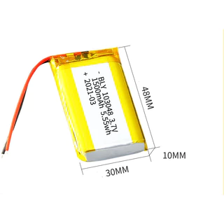 Pin Lithium 3.7V 1500mah 103048 Thiết Bị tai nghe,loa Mp3 MP4 MP5 GPS PSP Bluetooth