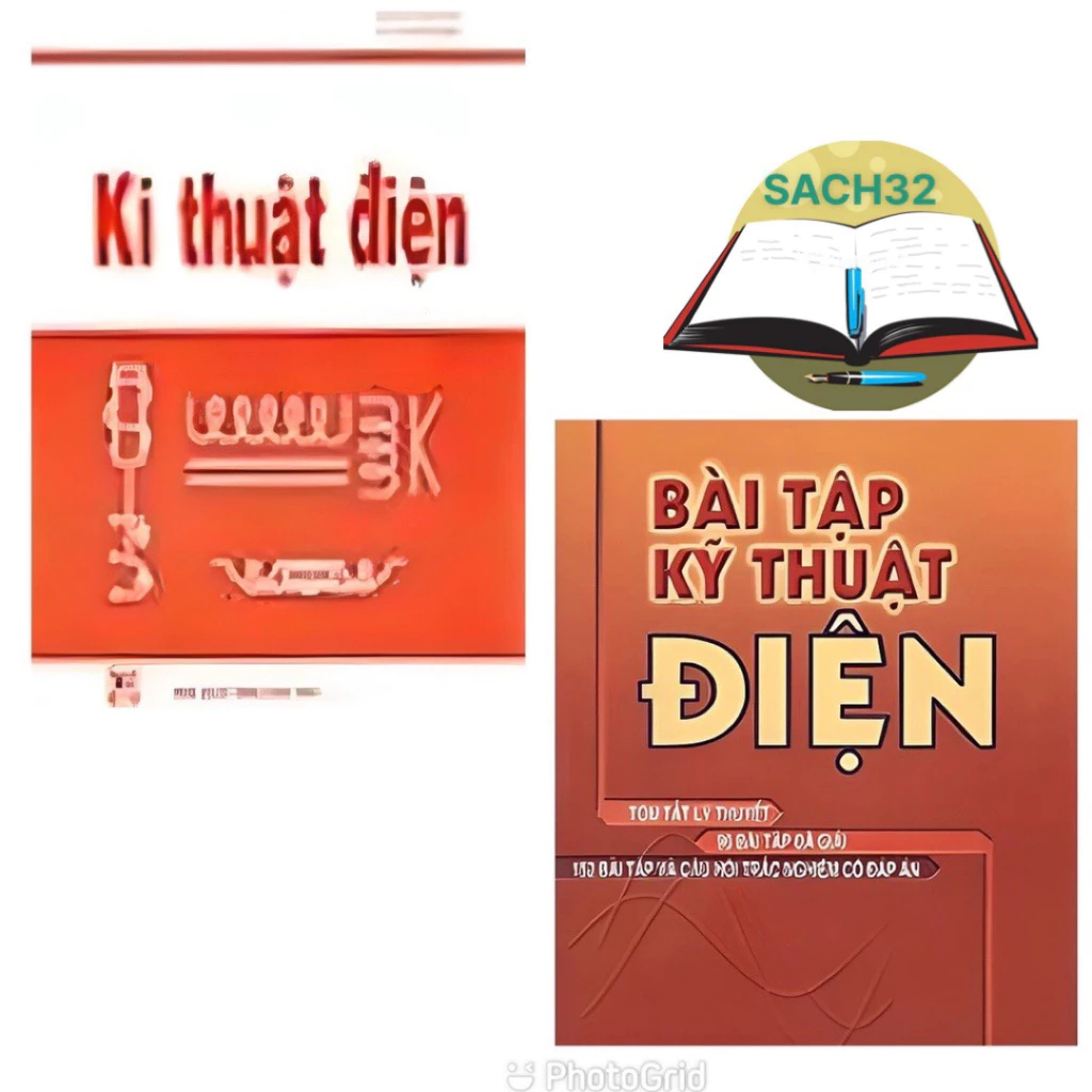 Sách - Combo Kỹ Thuật ĐIện + Bài Tập