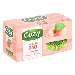 Trà Đào Cozy hộp 25 túi w1shop