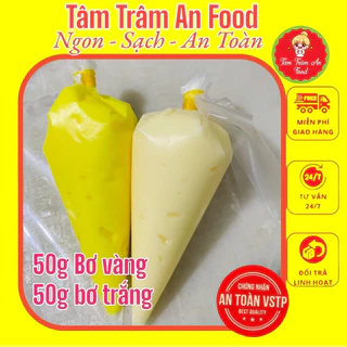 Bơ Béo Trứng Gà 50g-béo ngon, bánh tráng cuộn bơ, bánh phơi sương cuộn bơ