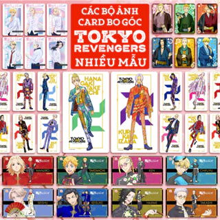 Các bộ ảnh card bo góc nhiều mẫu TOKYO REVENGERS - KỊCH TRƯỜNG CỦA TAKEMICHI