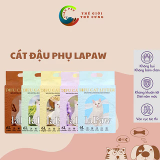 [6L] Cát đậu nành LAPAW | Siêu Vón | khử mùi tốt | thân thiện môi trường