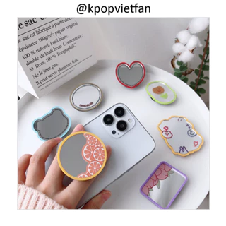 Popsocket giá đỡ điện thoại chống tượt có mặt gương tiện lợi