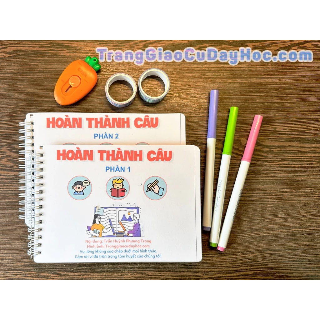 Bộ 100 Hoàn thành câu