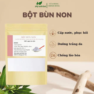 Bột bùn non nguyên chất đắp mặt nạ kiểm soát nhờn thu nhỏ lỗ chân lông ngăn ngừa lão hóa da