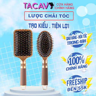 Lược chải tóc gỡ rối, tạo kiểu chuyên dụng salon chống rối chống rụng tóc