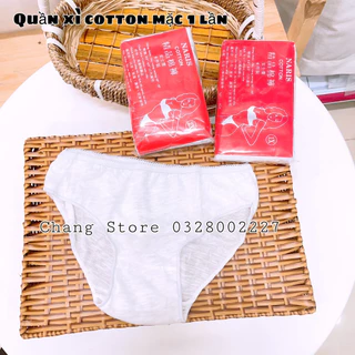 (Bịch 6 Cái) Quần Lót Giấy Cotton Quần Lót Cotton Naris Mặc Một Lần Cho Mẹ Bầu Sau Sinh