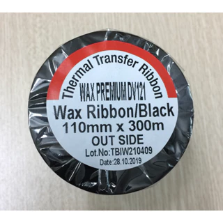 Mực in mã vạch wax premium 110mmx300m