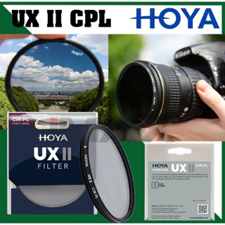 Kính lọc Filter Hoya UX II CPL, Tổng hợp các filter size - Hàng chính hãng