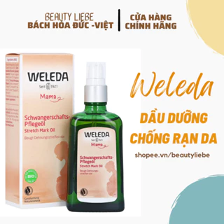 Dầu Dưỡng Chống Rạn Da Weleda TOP 1 ở Đức 100ml - Hàng chính hãng Đức