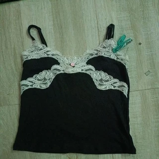 Áo phông,2 dây,3 lỗ,crop top