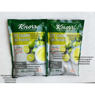 [ FREESHIP DATTE XA] Bột Chanh KNORR LIME POWDER 100g - 400G