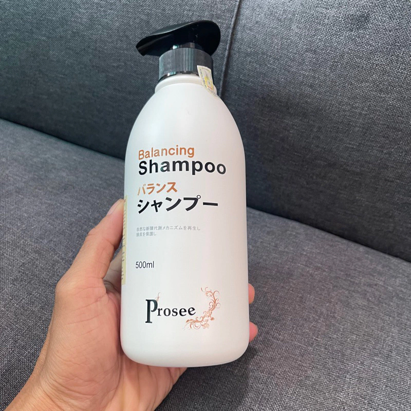 Best Seller Dầu gội dành cho tóc gàu chống dầu, chống rụng tóc Prosee Balancing Shampoo AS13 500ml