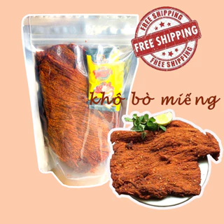 Khô Bò Miếng Gói 100gram - Thơm Ngon Đậm Vị