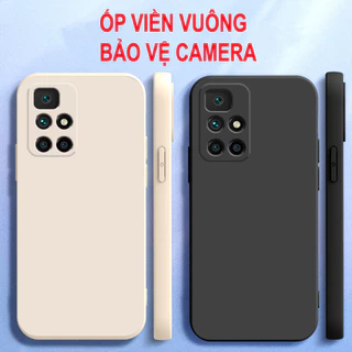 Ốp lưng Xiaomi Redmi 10 / Redmi note 10 4g 5g / Redmi note 10 Pro cạnh vuông, viền vuông, tpu dẻo mền mịn siêu bền