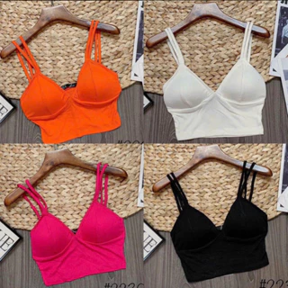 ÁO CROPTOP 2 DÂY CÓ MÚT FOM NGẮN TRÊN RÚN DƯỚI 53kg