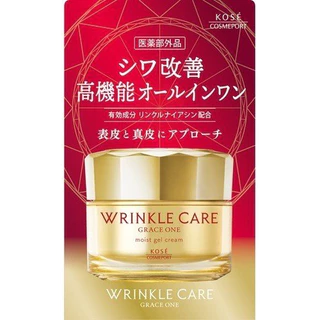 🍒 Kem Dưỡng Chống Nhăn Kose Grace One Wrinkle Care Moist Gel Cream Nhật Bản 100g