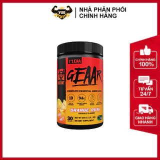 Tăng Cơ – Phục Hồi EAA Mutant GEAAR Hộp 400g – Vị Orange Rush