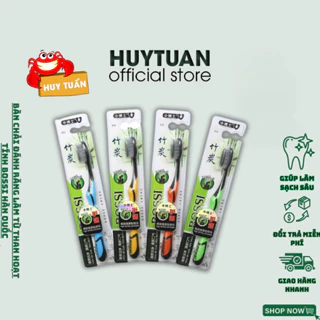 Bàn chải đánh răng Bossi than tre hoạt tính Hàn Quốc (BCB03)